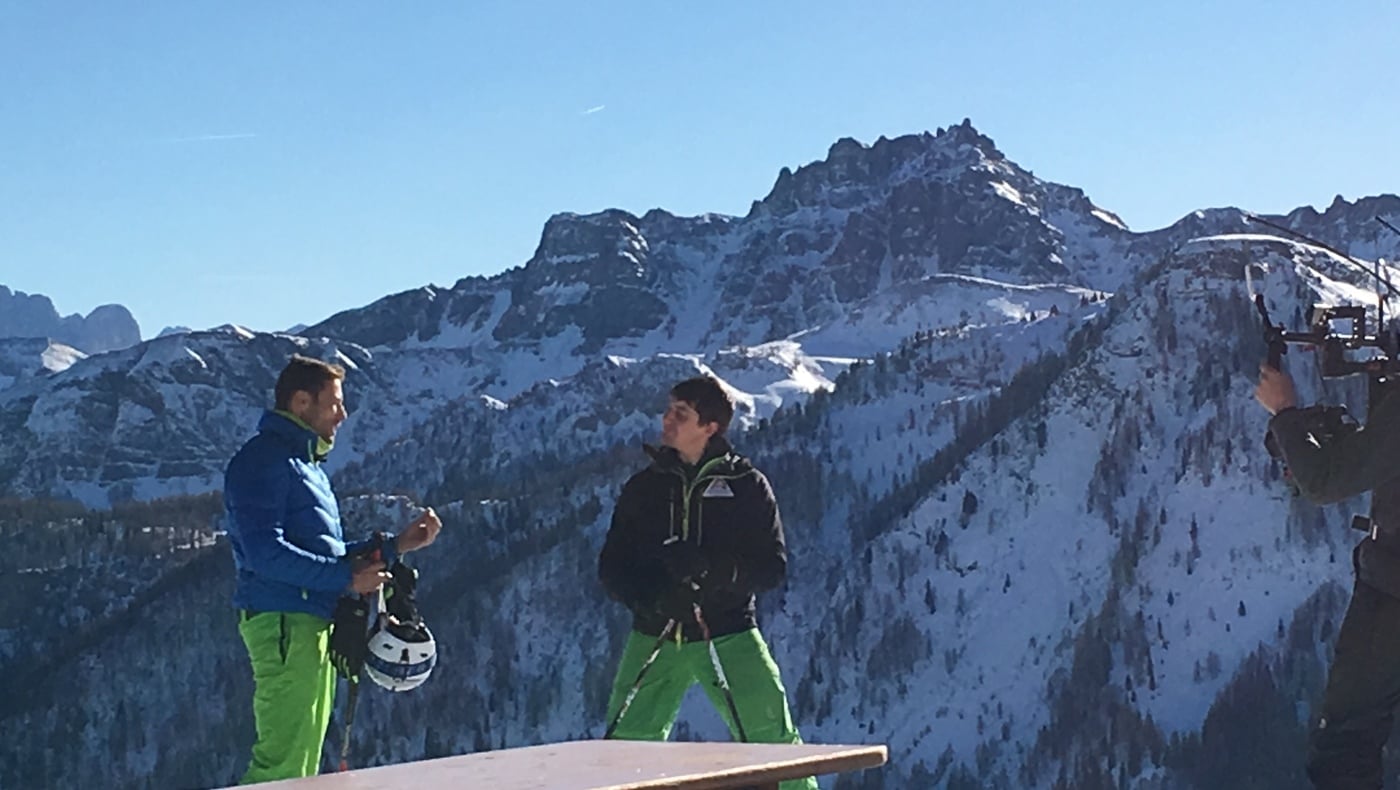 Arabba - Fodom su Linea Bianca nella puntata dedicata al Sellaronda