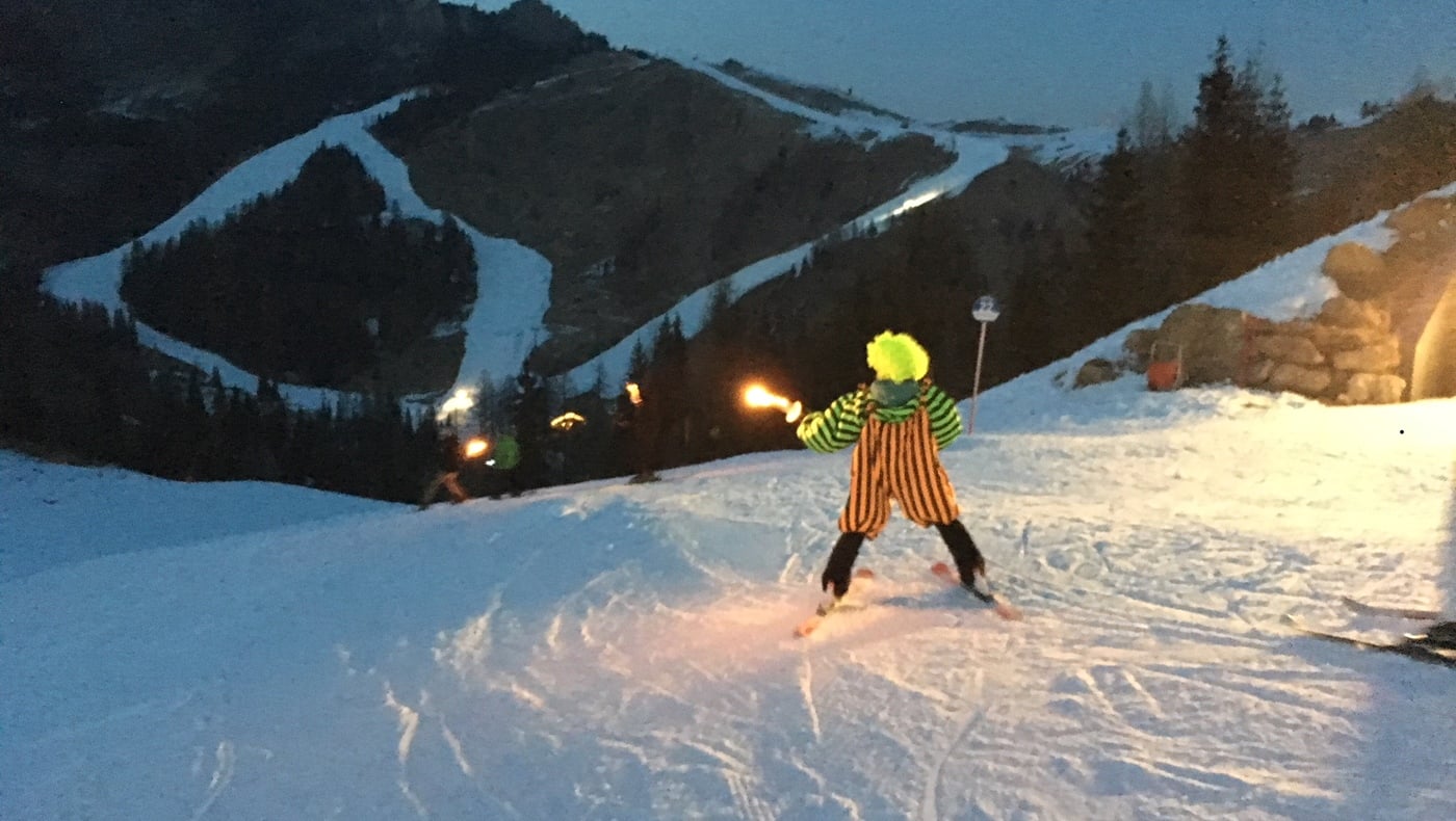 Maschere e tanto divertimento a carnevale sulle Dolomiti di Arabba