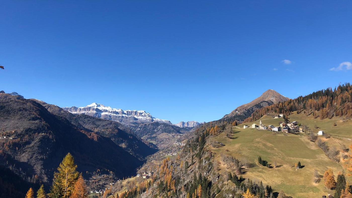 Autunno sulle Dolomiti di Arabba