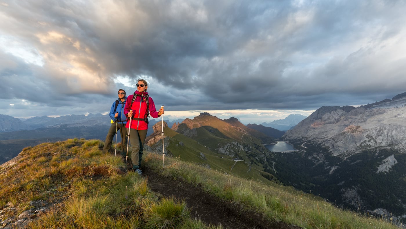Herbst in den Dolomiten von Arabba
