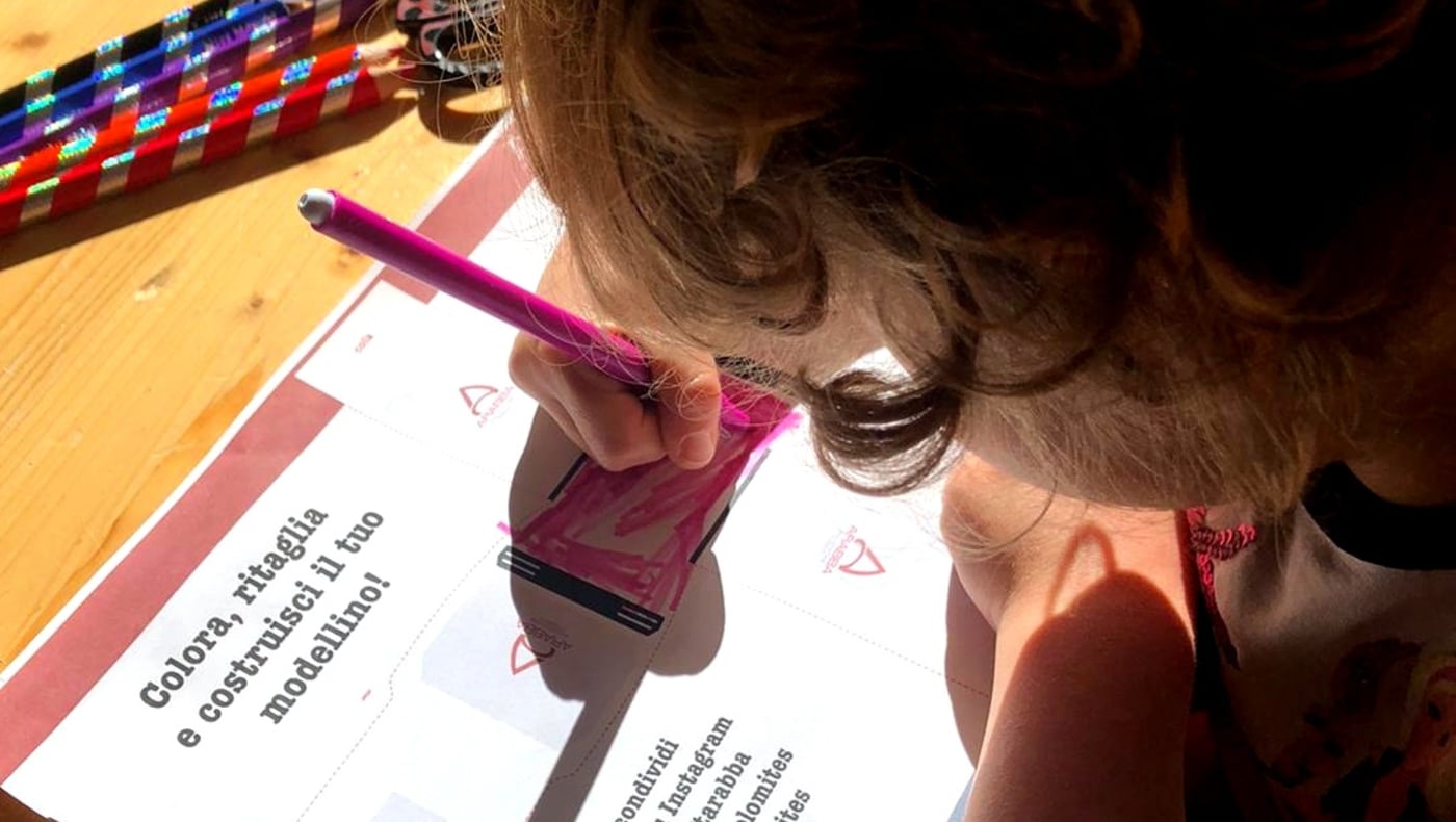 For kids: Print, color, cut out, paste and...