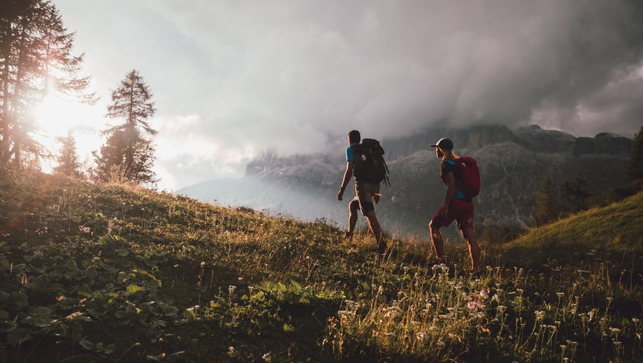 Autumn on the Arabba trails