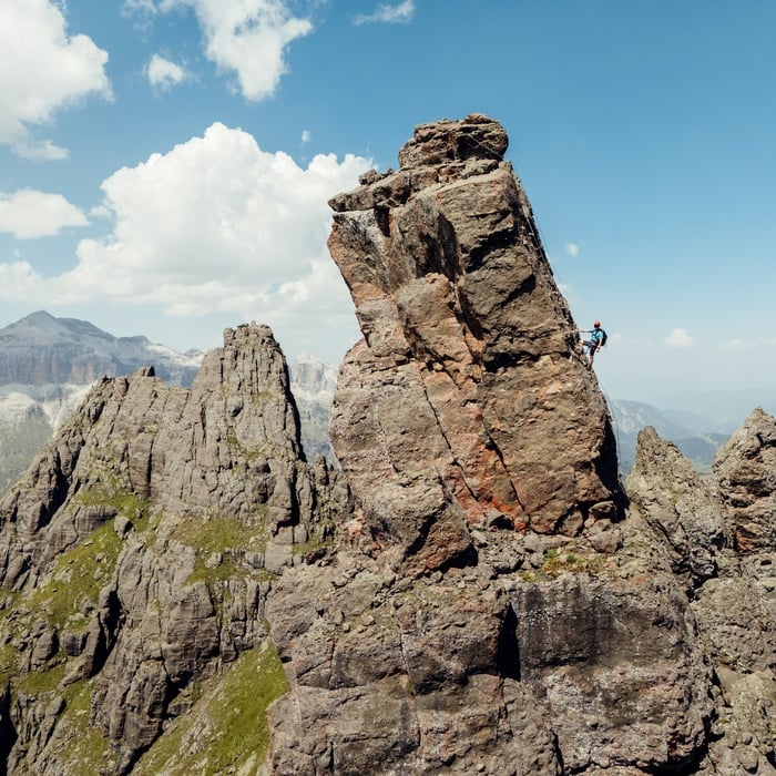 KLETTERN IN DEN DOLOMITEN