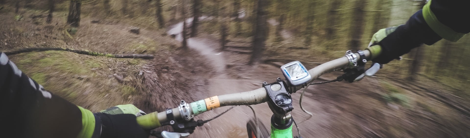 Downhill in the Dolomites