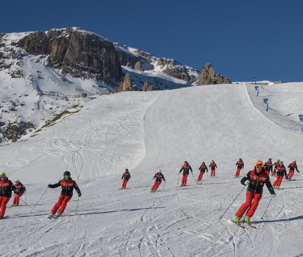 SKI & SNOWBOARD SCHOOL DOLOMITES REBA