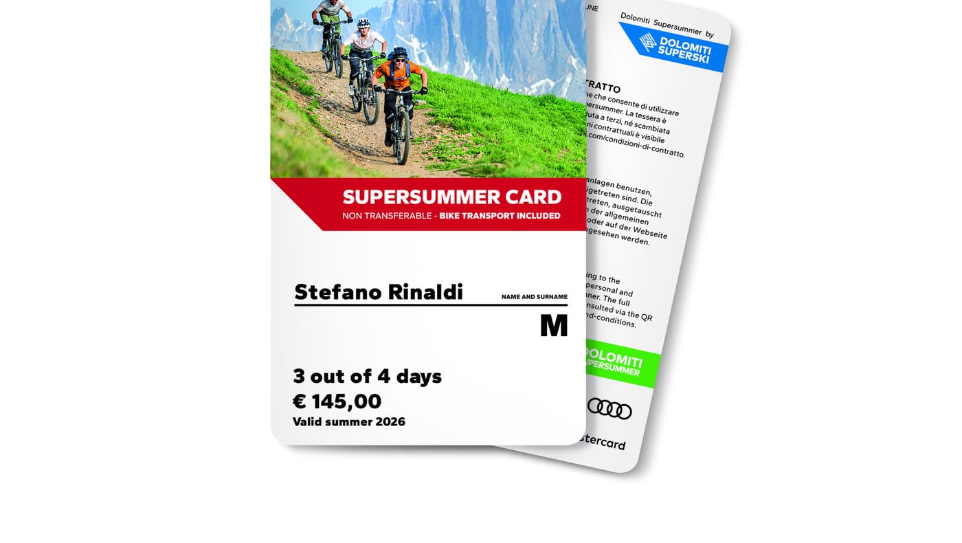 Dolomiti SuperSummer Cards