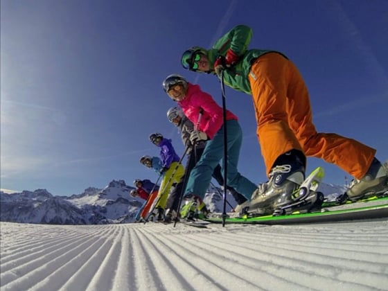 Ad Arabba la Pasqua si festeggia sulle piste