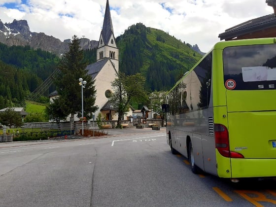 BUS-Fahrplan der Linie 472: Corvara | Campolongo-Pass | Arabba | Pordoipass, betrieben von Alto Adige Mobilità