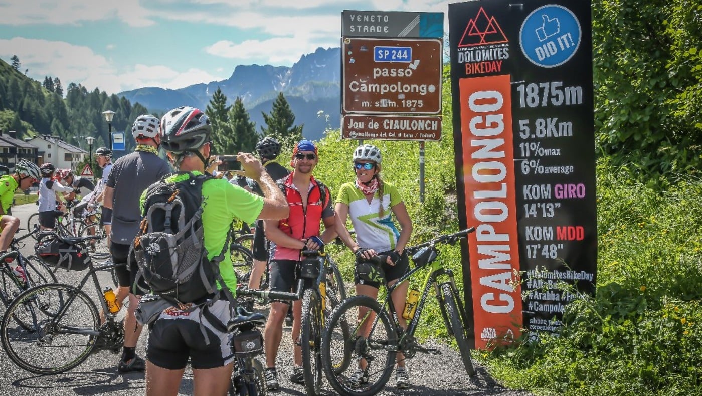 Al via alla 4^ Edizione della Dolomites Bike Day