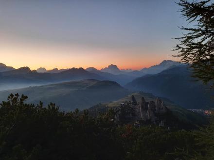 Per emozionarsi al risvegio: Alba ai Bec de Roces