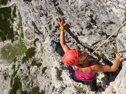 Prova la roccia con la guida alpina