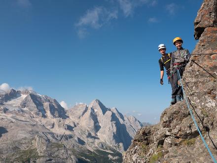 Family special: Climbing with a private mountain guide