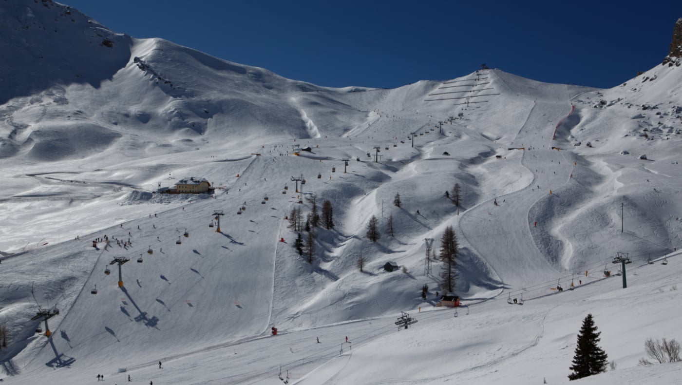 Arabba: Skisaison verlängert bis Ostermontag 18/04/2022