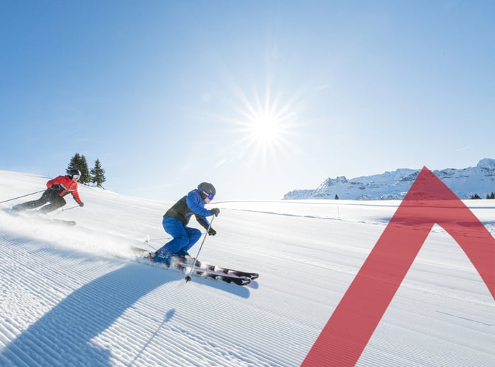 Skiing in the Spring Sun ☀ with Arabba Dolomiti SuperSun