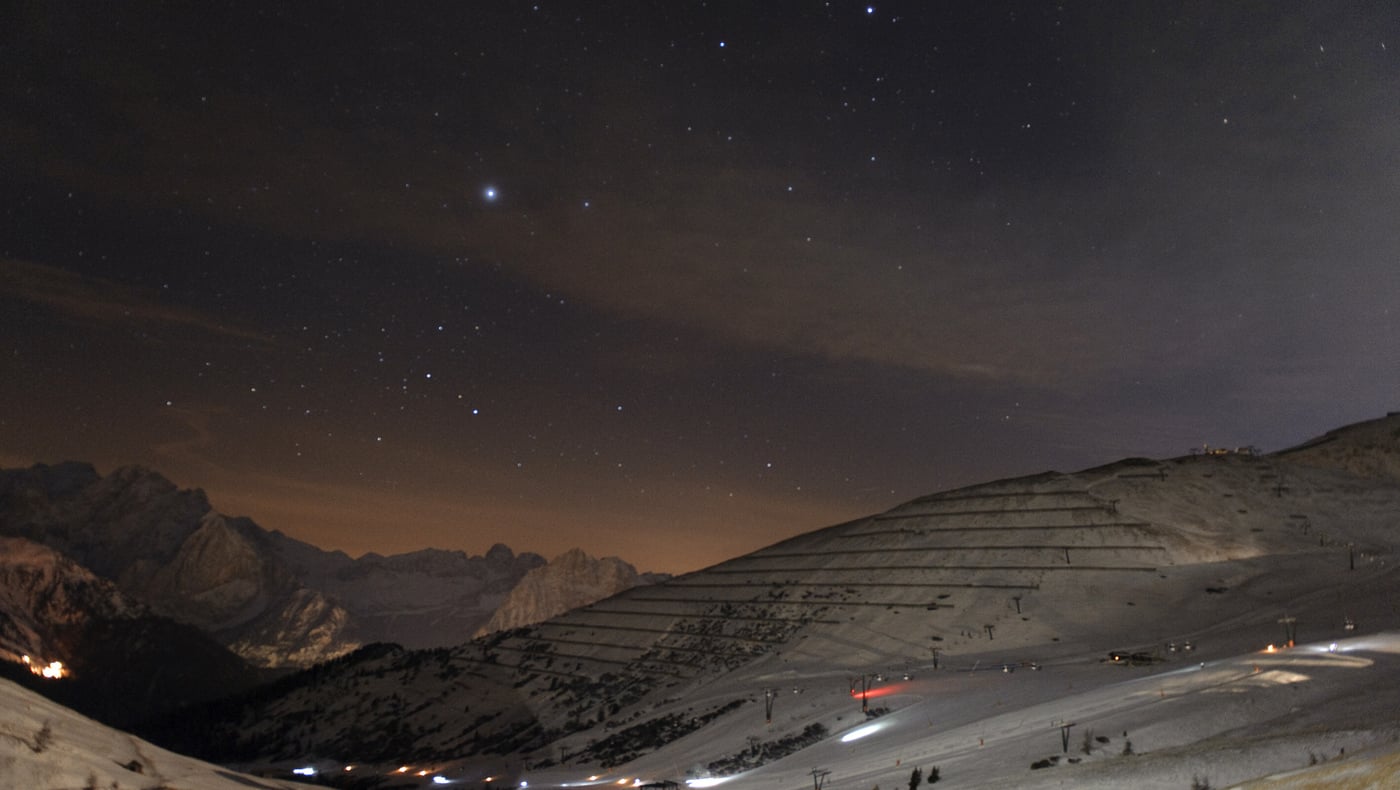 SELLARONDA SKIMARATHON: NACHTSKILAUF UM DIE SELLA