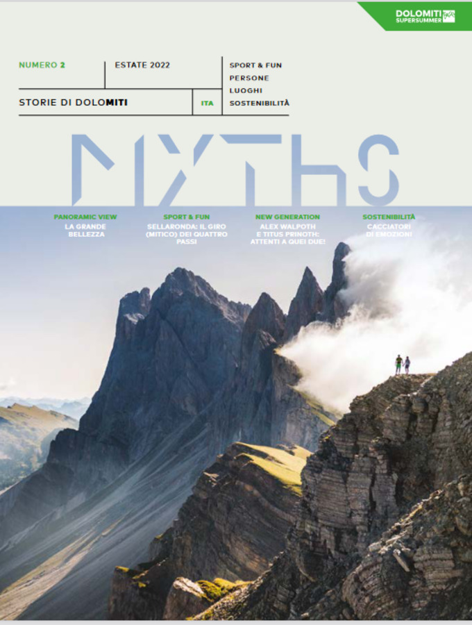 Entdecken Sie das Magazin Dolomiti SuperSummer Sommerausgabe