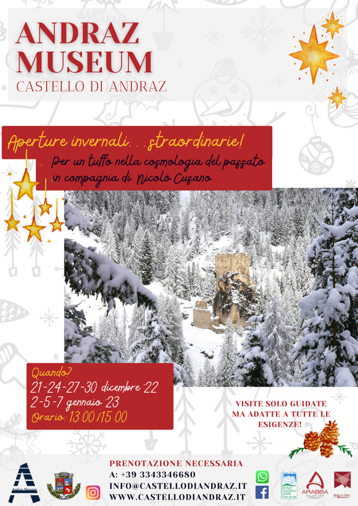 Special opening of the Andraz castle