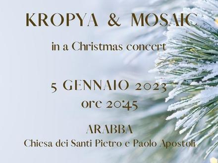 Kropya & Mosaic in a Christmas concert