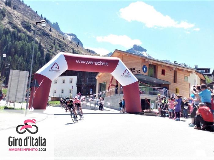 Transit of Giro d'Italia in Arabba - Fodom