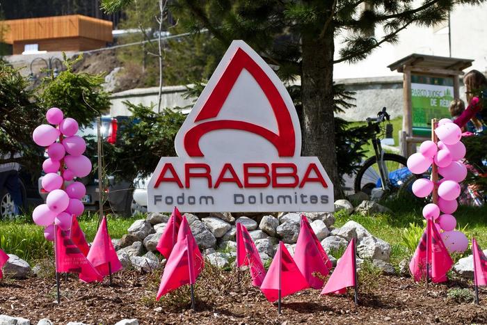 Passaggio Giro d'Italia ad Arabba - Fodom
