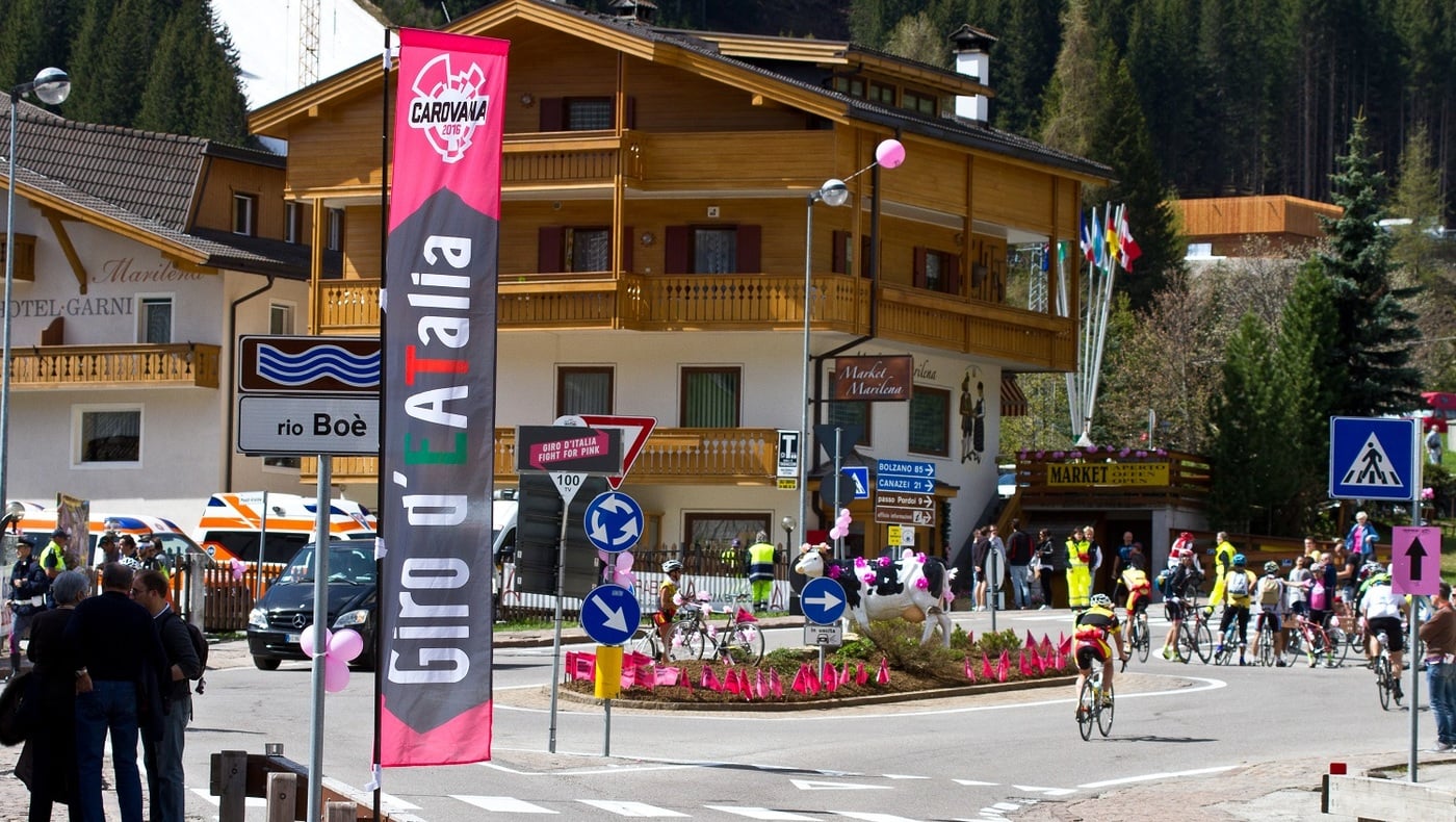 26.05.2023 der Giro d'Italia geht mit der Etappe Longarone - Drei Zinnen vorbei