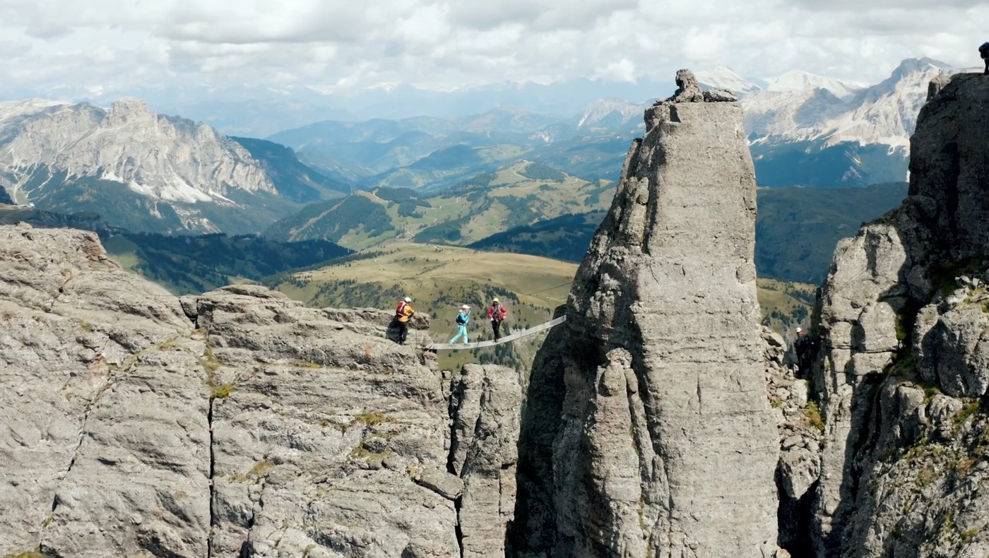 Le attività Outdoor in quota protagoniste nell'episodio di Dolomiti UP su Arabba