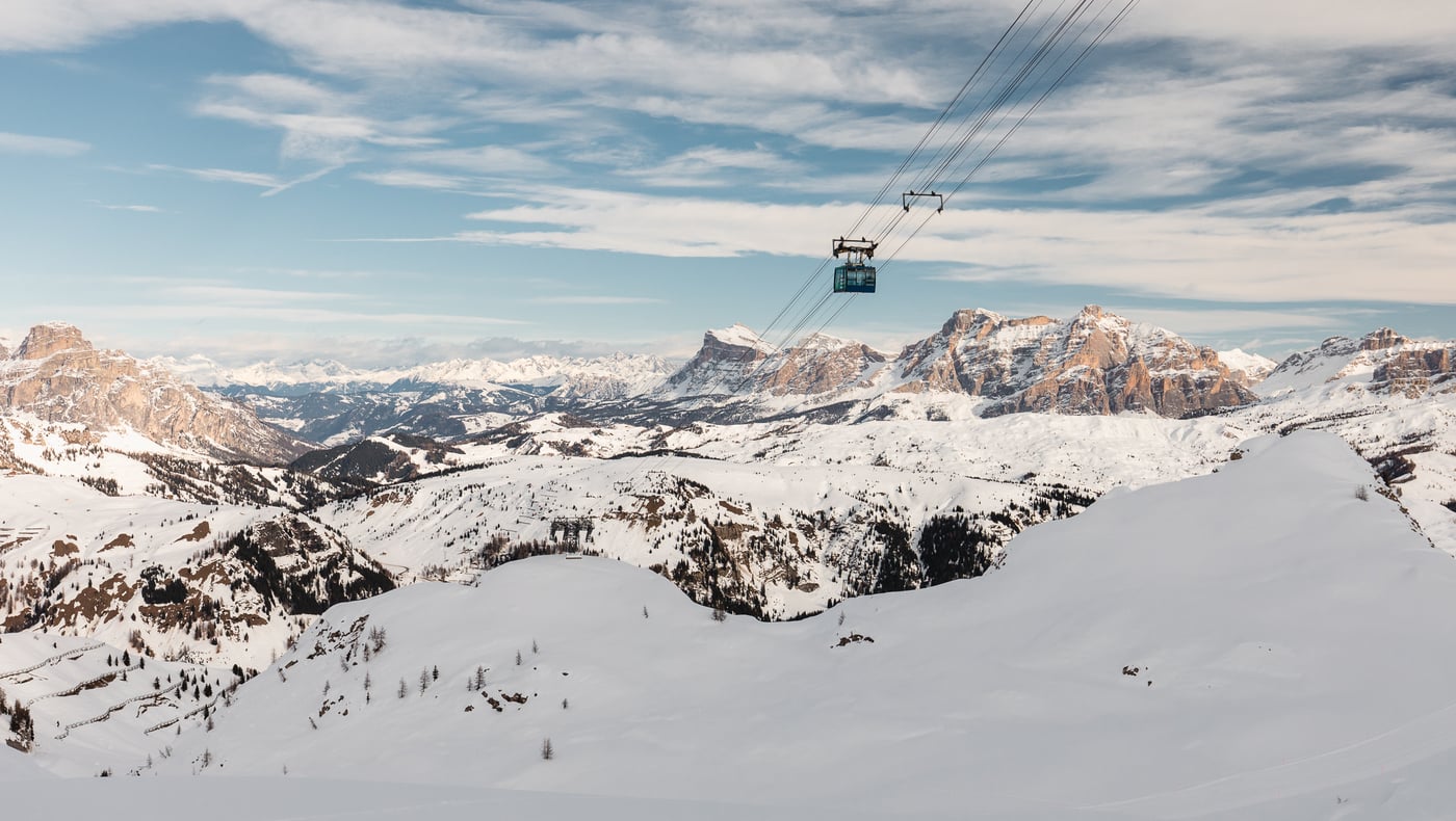 Verlängerte Wintersaison: Skifahren in Arabba bis zum 21. April 2024