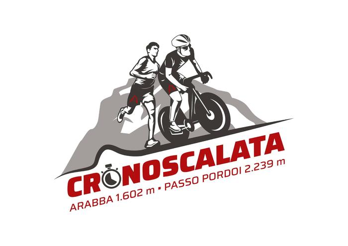 The uphill time trial Arabba - Pordoi Pass BIKE & RUN