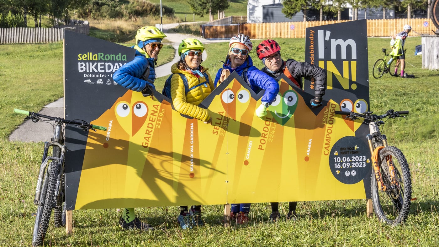 Sabato 7 settembre 2024 Sellaronda Bike Day edizione autunnale