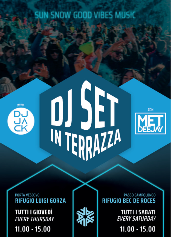 DJ Set in terrazza - Rifugio Bec de Roces