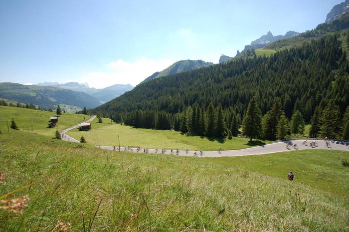 Durchfahrt Maratona Dles Dolomites