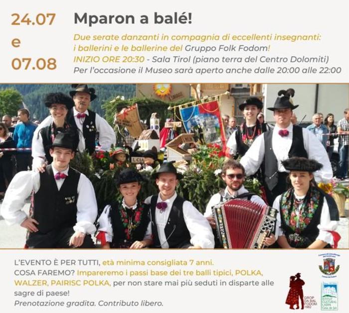 Folkloreabend mit der Gruppo Folk Fodom