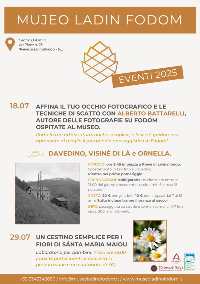 Con il fotografo alla scoperta di: Davedino, Visinè di Là e Ornella