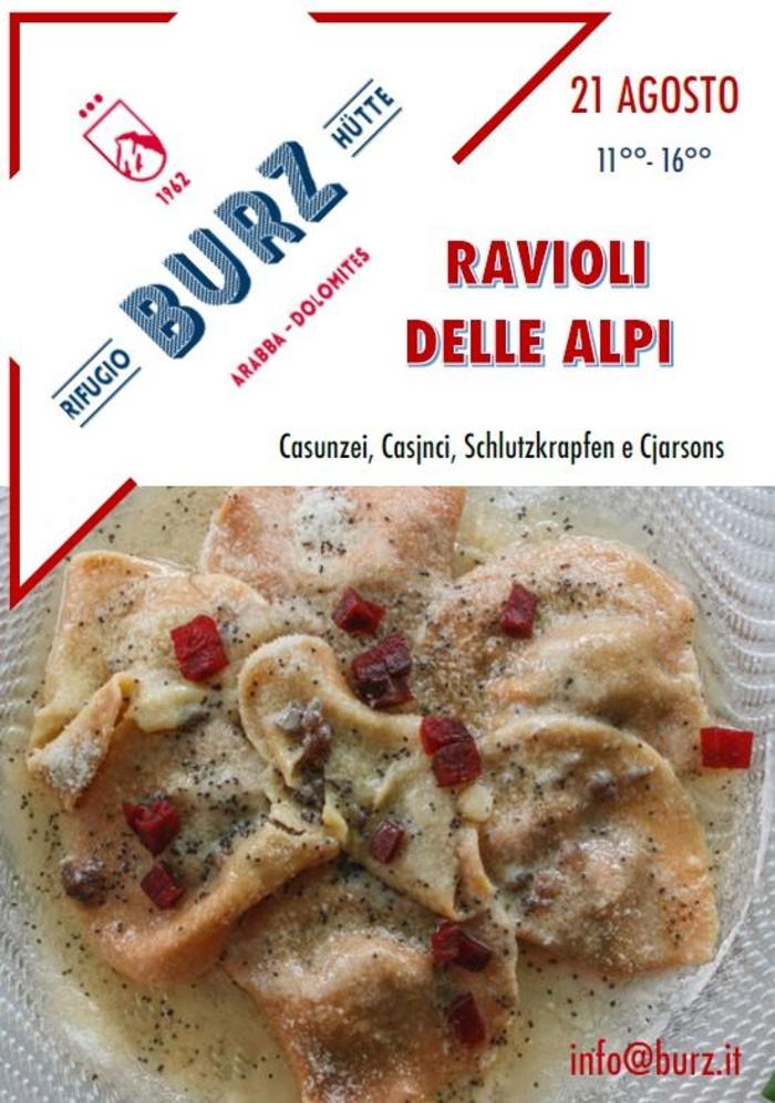 I ravioli delle alpi - Rifugio Burz