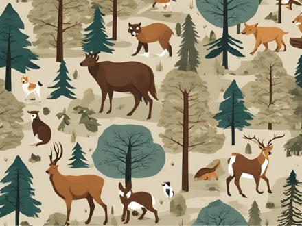 The Animals of the Woods of Andraz Castle