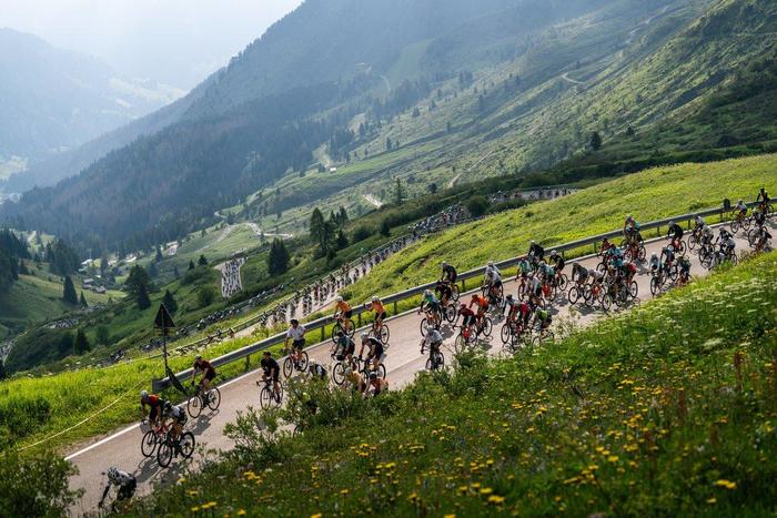 Durchfahrt Maratona Dles Dolomites