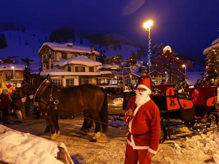 Babbo Natale ad Arabba