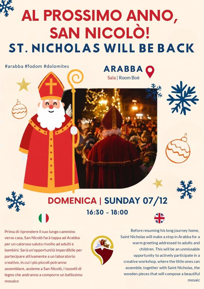 Al prossimo anno, San Nicolò!