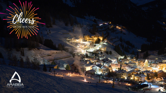 Silvester 2025 in Arabba: Erlebe die funkelndste Nacht in den Dolomiten
