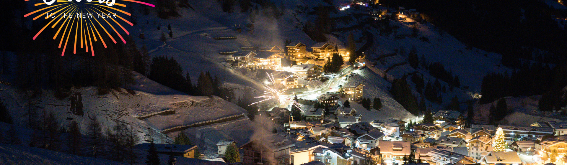 Capodanno 2025 ad Arabba: vivi la notte più scintillante tra le Dolomiti
