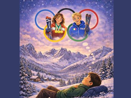 Sportmeeting Olympic dreams: Deborah Compagnoni and Luca Palla