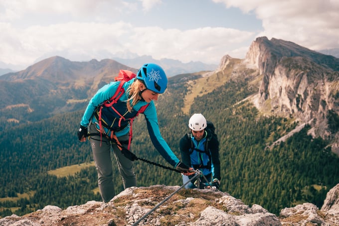 Climbing in Arabba: Discovering traces of the First World War