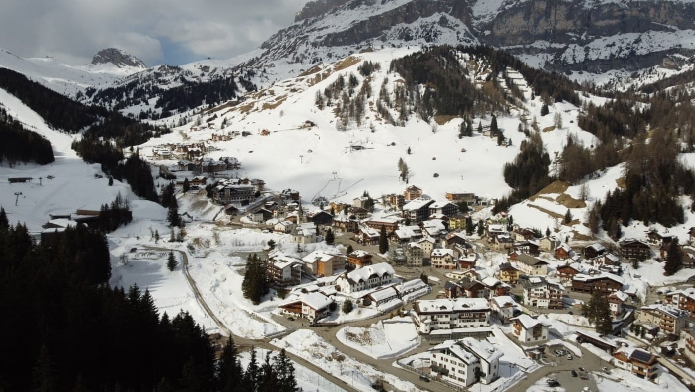 Skiing in Arabba Until April 19, 2026