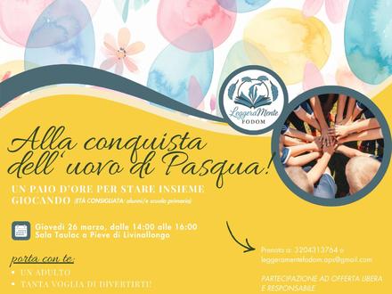 Alla conquista dell'Uovo di Pasqua!