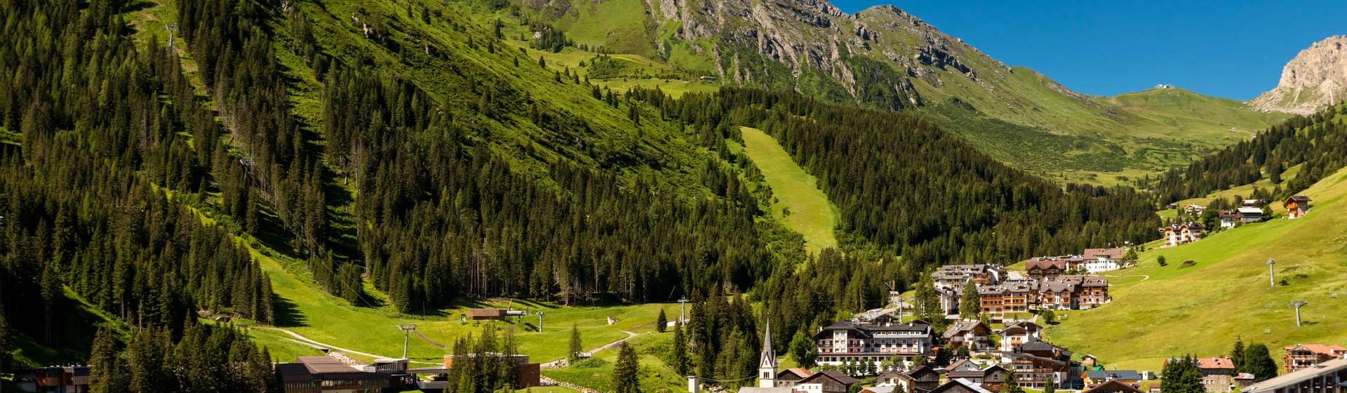 La vita ad Arabba è profondamente segnata dalla magia delle Dolomiti