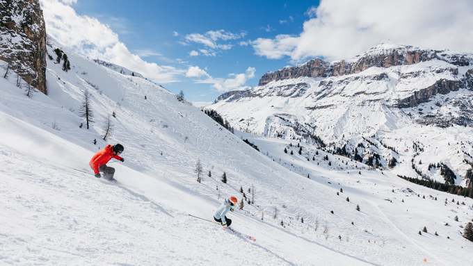 Skifahren in Arabba