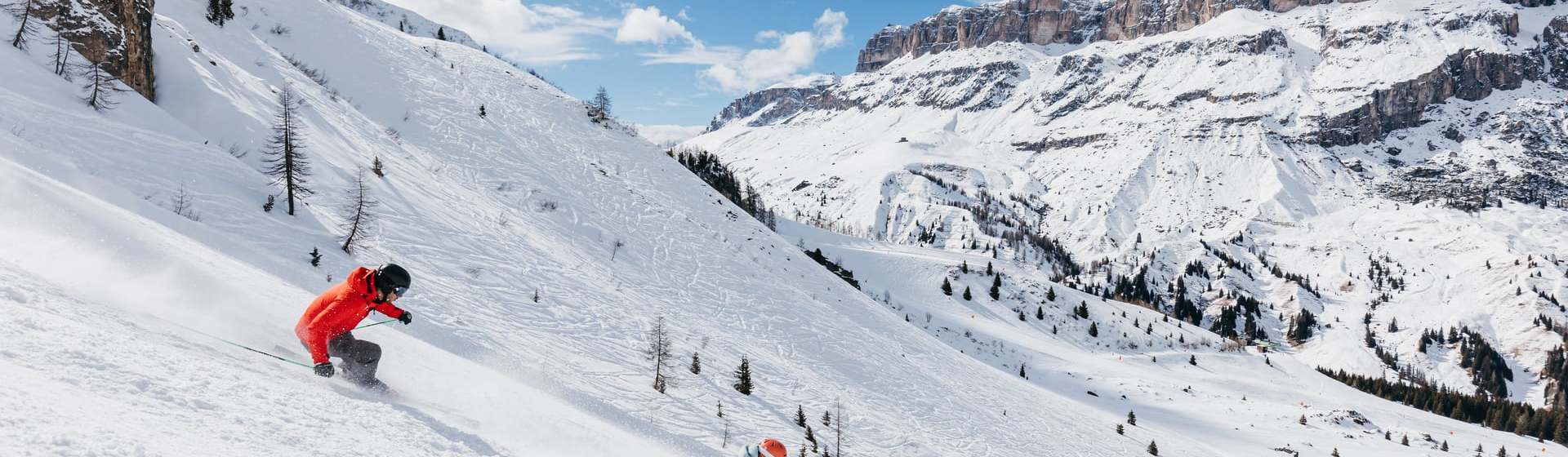 Skiing in Arabba