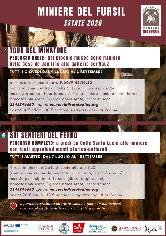 Tour del Minatore - Miniere del Fursil