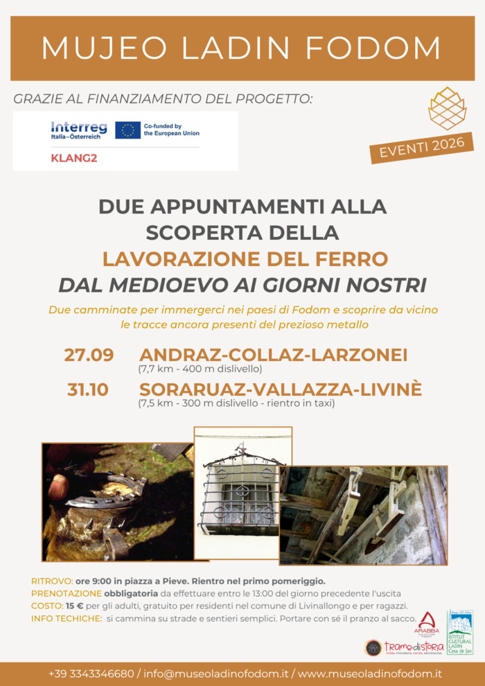 Scoperta della Lavorazione del Ferro- Dal Medioevo ai giorni nostri