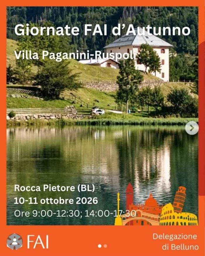 Giornate FAI d'Autunno, Villa Paganini- Ruspoli